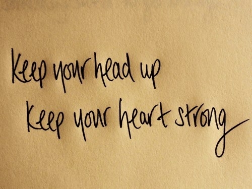 ”Stay strong!”